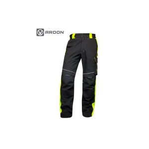 Klasične hlače NEON crno-žute, vel - 52